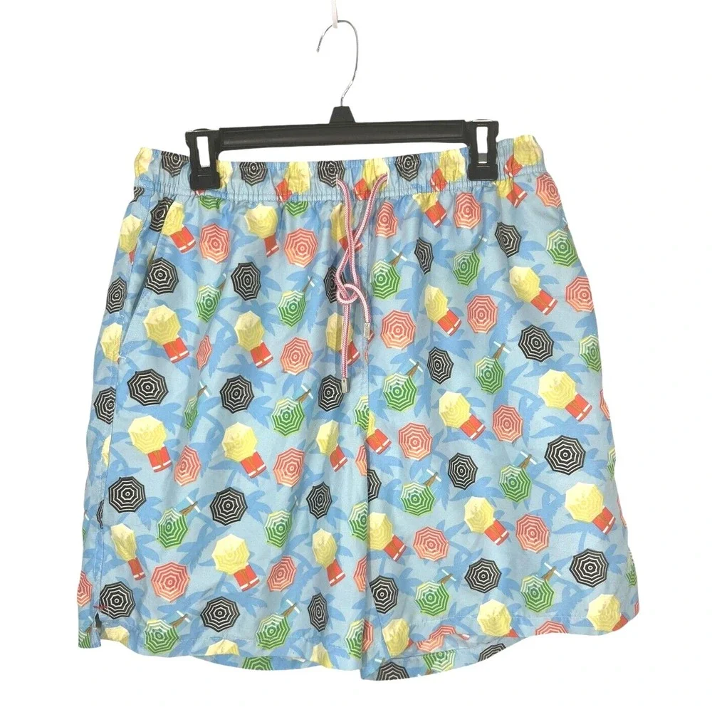 Peter Millar Men's Swim Trunks Lined L 31